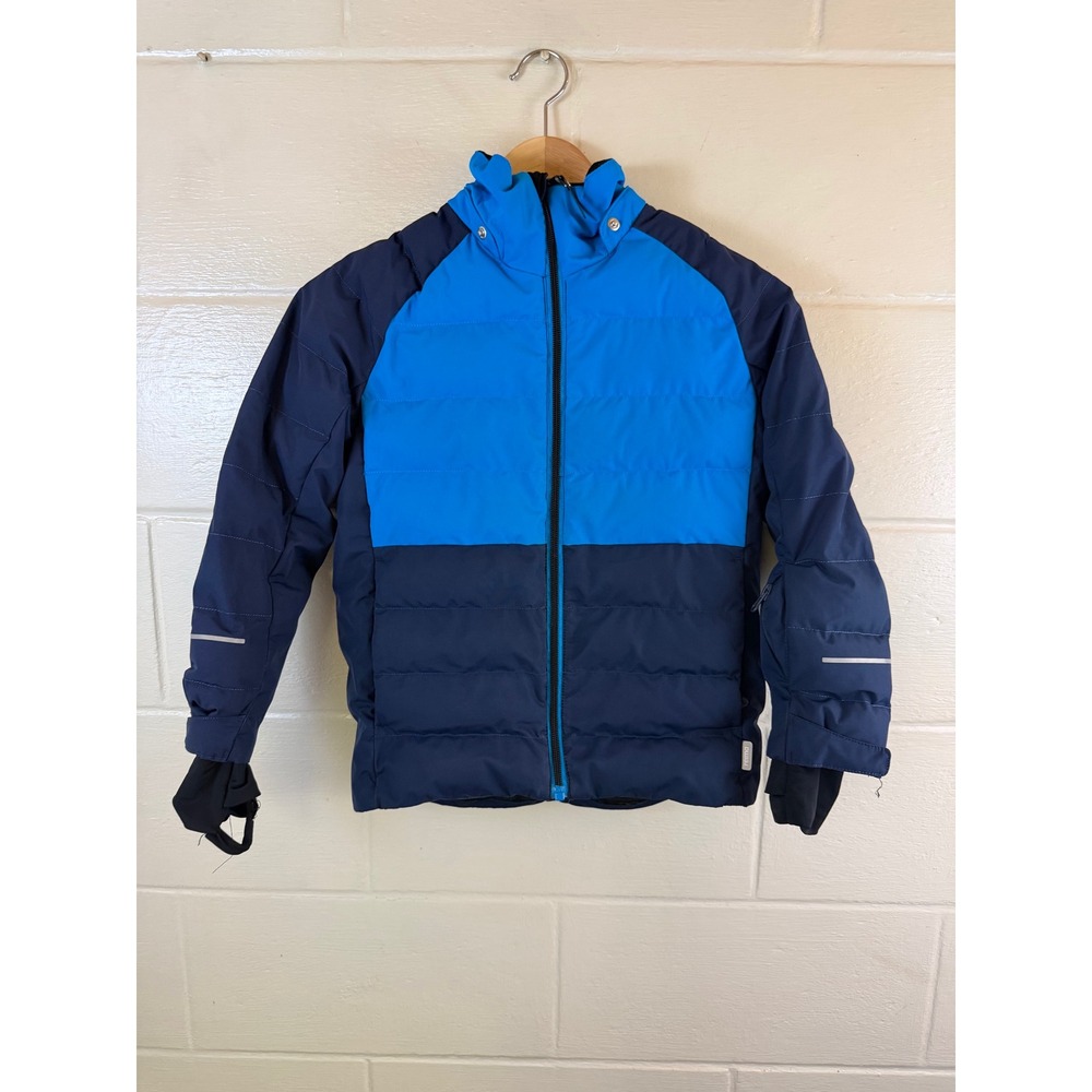 Reima Puffer Jacket Kids Size 7Y Blue Insulated Ski Snow Finland